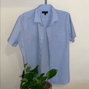 🌟Host Pick🌟 Banana Republic blue striped shirt